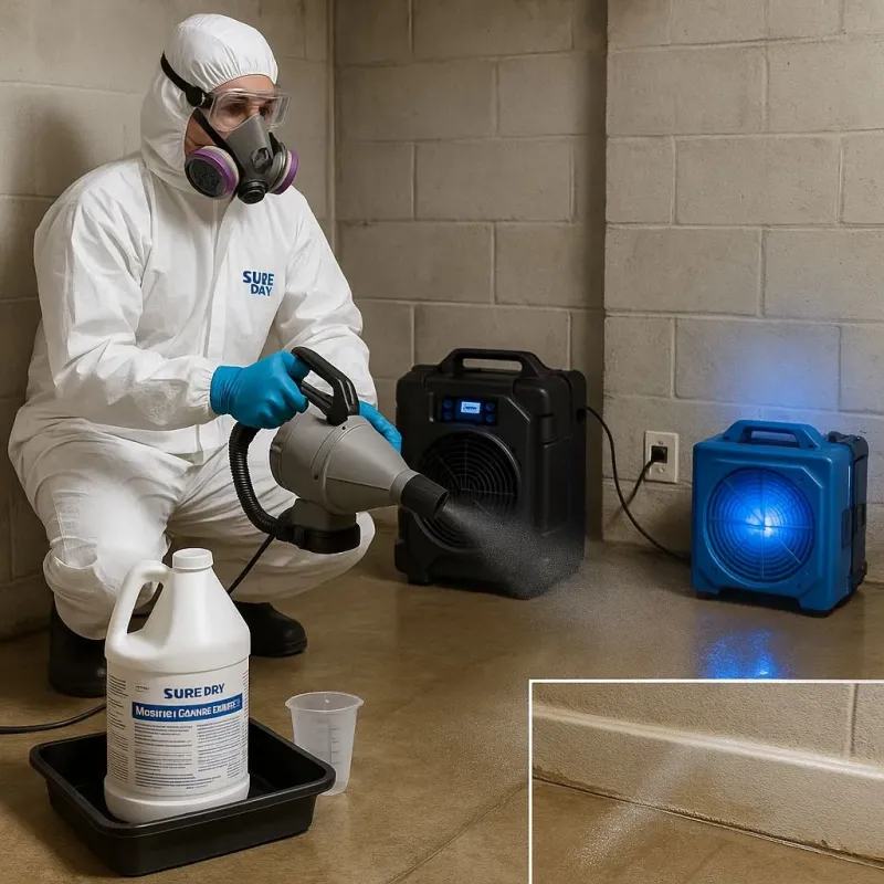 Sanitization and Odor Removal process in Greenfield, IN